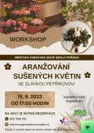 Workshop/aranžování sušených květin se Slávkou Petříkovou 2